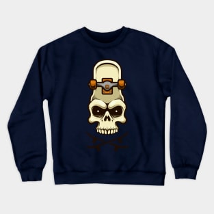 SKeleton skate Crewneck Sweatshirt